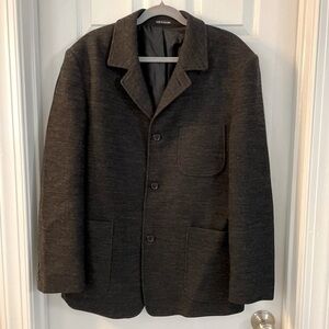 Milano Uomo Blazer in Charcoal 100% wool size 42R
